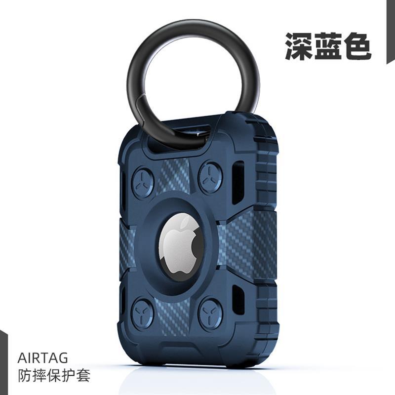 El logotipo se puede agregar para la cubierta protectora de goma suave de la cáscara TPU del perseguidor anti-perdido del tanque de Apple AirTag