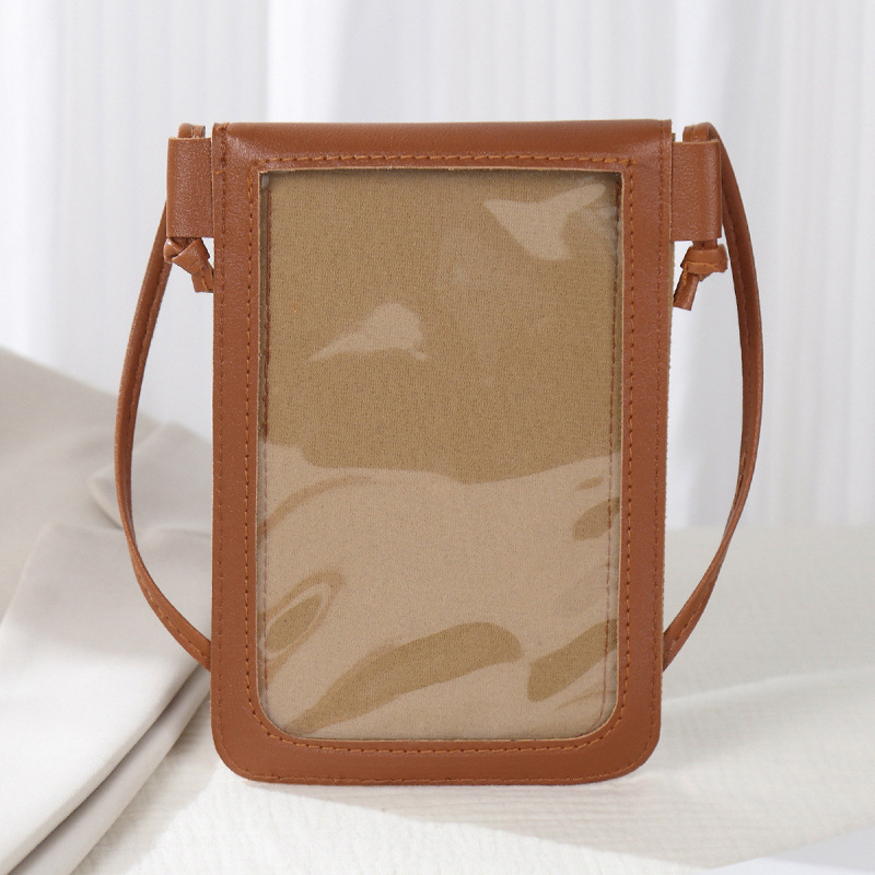 Bolso de moda de cadena de mujeres 2025, nueva versión coreana de botón de botón inclinado, bolso cuadrado casual de hombro sólido, bolso de cambio de teléfono móvil