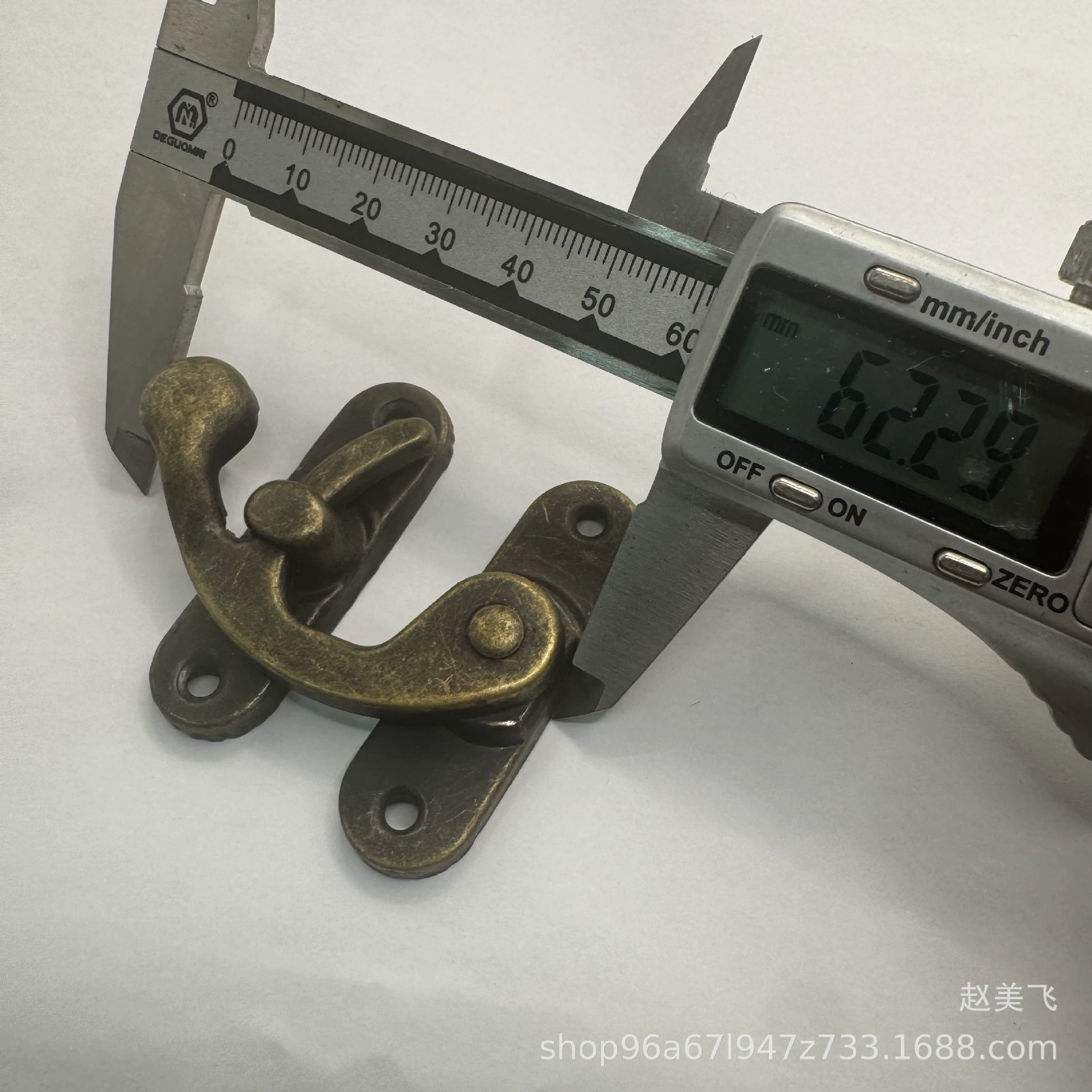 Accessory, lock, gift box, wooden box, 53×63mm