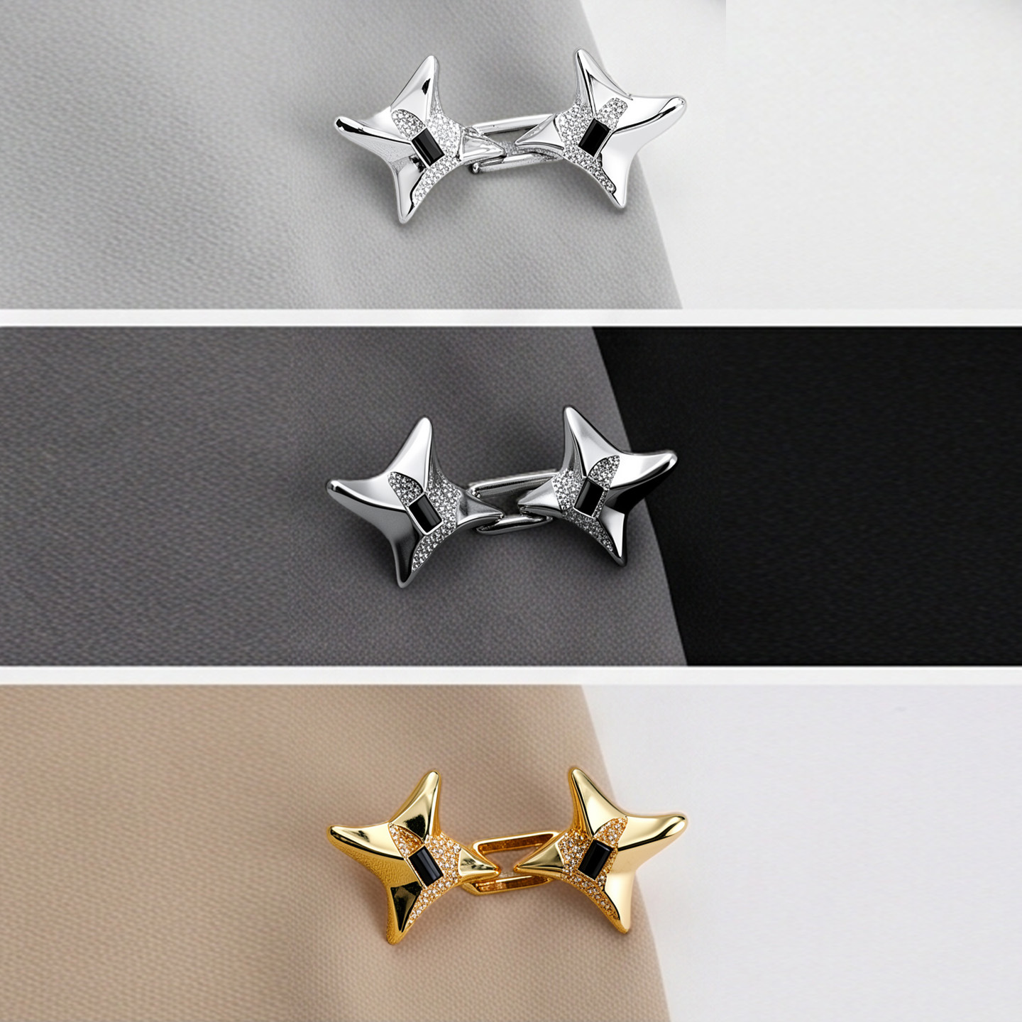 Hebilla Ajustadora de Cintura de Metal Ajustable para Pantalones y Faldas