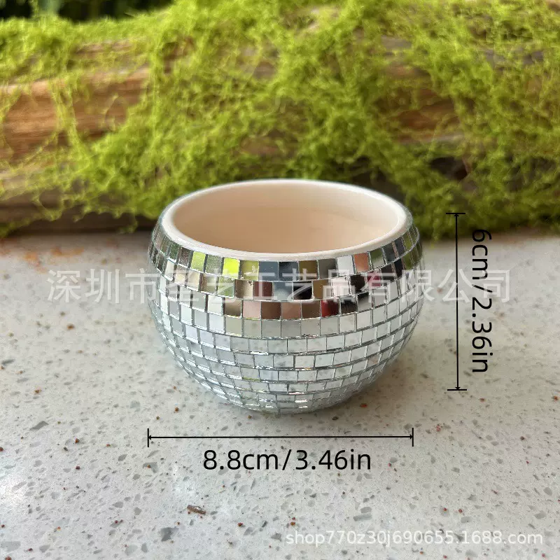 跨境新品 Disco 迪斯科花盆 园艺装饰品摆件小花盆