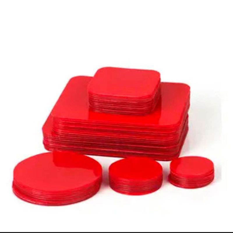 厂家供应亚克力透明高粘异形居家婚庆车载可移可重复使用双面胶贴