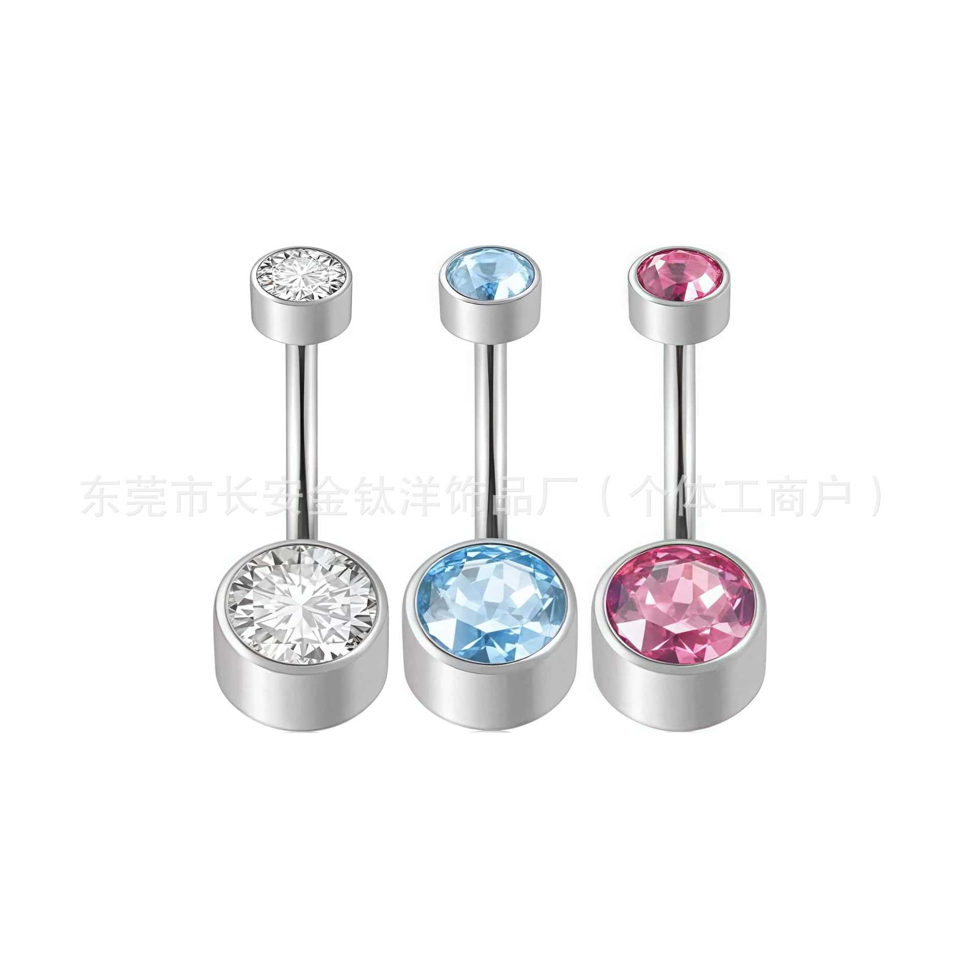 Labret piercing jewelry detail image