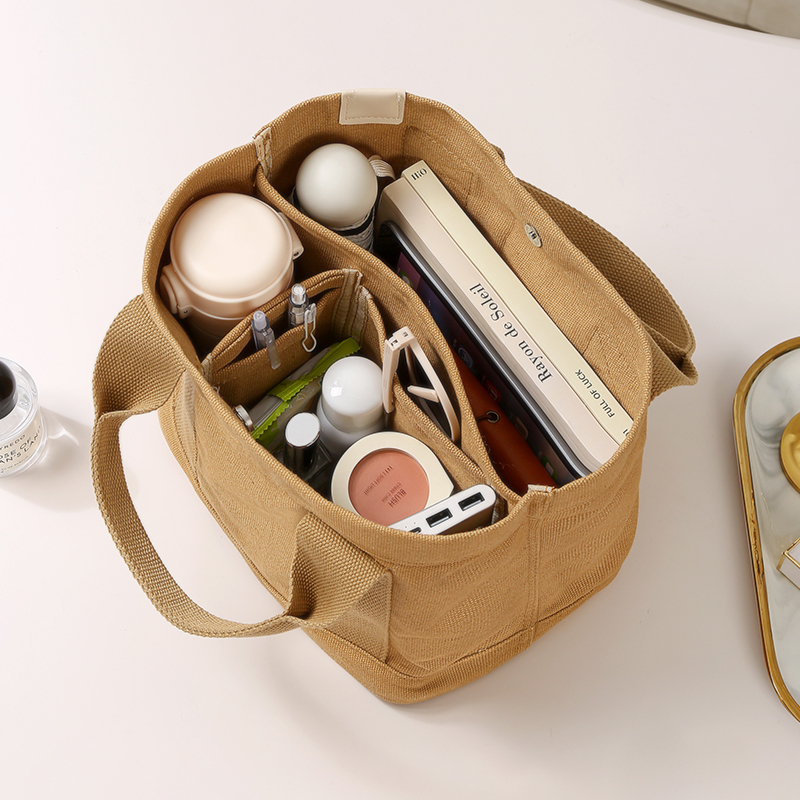 Canvas Bag Handbag with Multiple Compartments, Mommy Bag, 2026 New Model, Shoulder Bag, Portable Handbag for Taking Kids Out and Going to Work Canvas Bag Handbag with Multiple Compartments, Mommy Bag, 2026 New Model, Shoulder Bag, Portable Handbag for Taking Kids Out and Going to Work