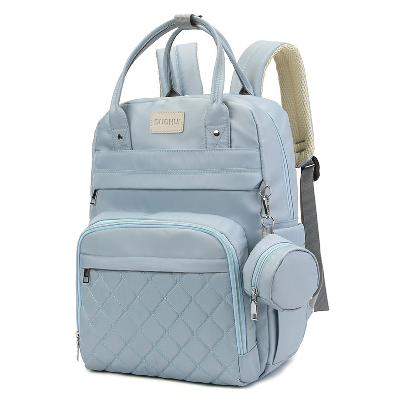 Nuevo bolso de mamá al por mayor transfronterizo, cambiador de hombro, preservación del calor de gran capacidad, bolso ligero para madre e bebé, mochila LOGO