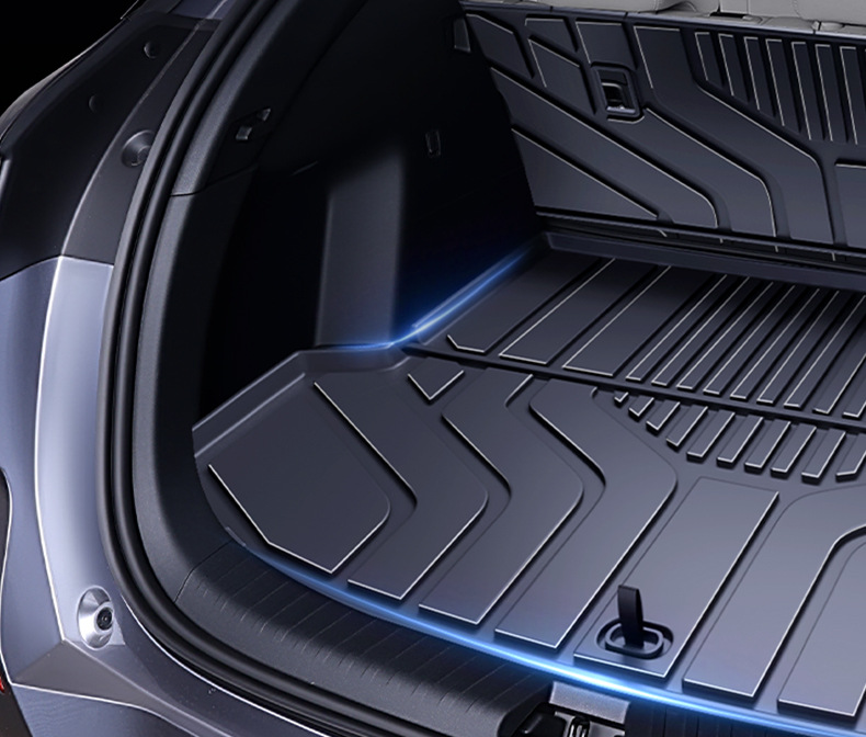 Suitable for Hiace 06 Trunk Mat Tpe25 New Byd Ev/Dmi Integrated Trunk Mat Car Modification