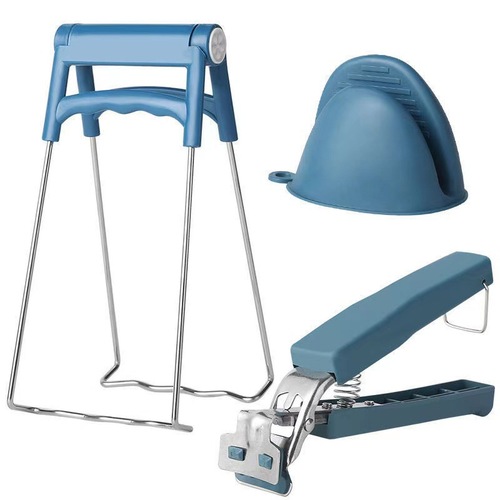 防烫夹三件套取碗器防滑夹子厨房夹碗神器碗夹蒸菜夹防烫手夹盘子