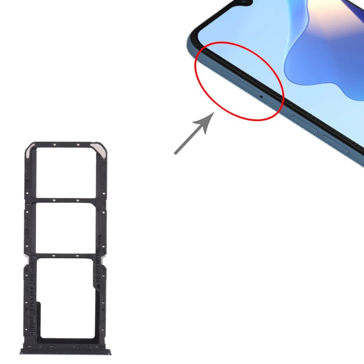 Подходит для OPPO A54S CPH2273, держатель для SIM-карт + Micro SD