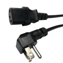 NEMA 5-15P��ʽ90�ȏ��^�����Դ�� ƽ�^��Ҏ���^16AWG�J�C