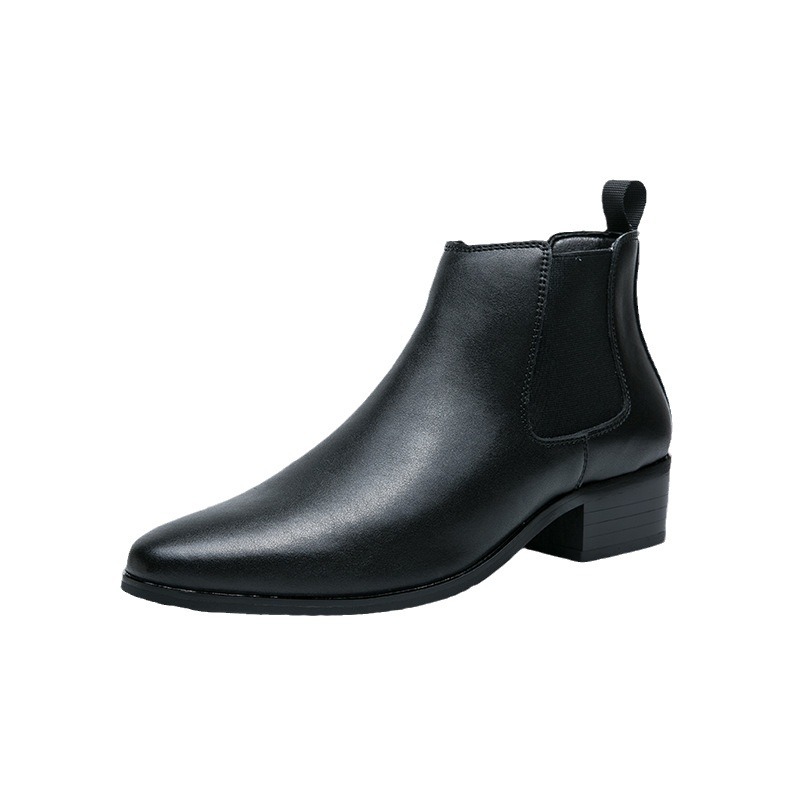 Heren martin boots in britse stijl met hakverhoging_voghion.com