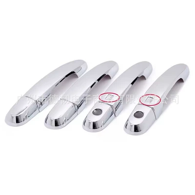 Suitable for 10-15 Models of Kia Sorento Chrome Handle Stickers Sorento Car Door Handle Cover Decoration