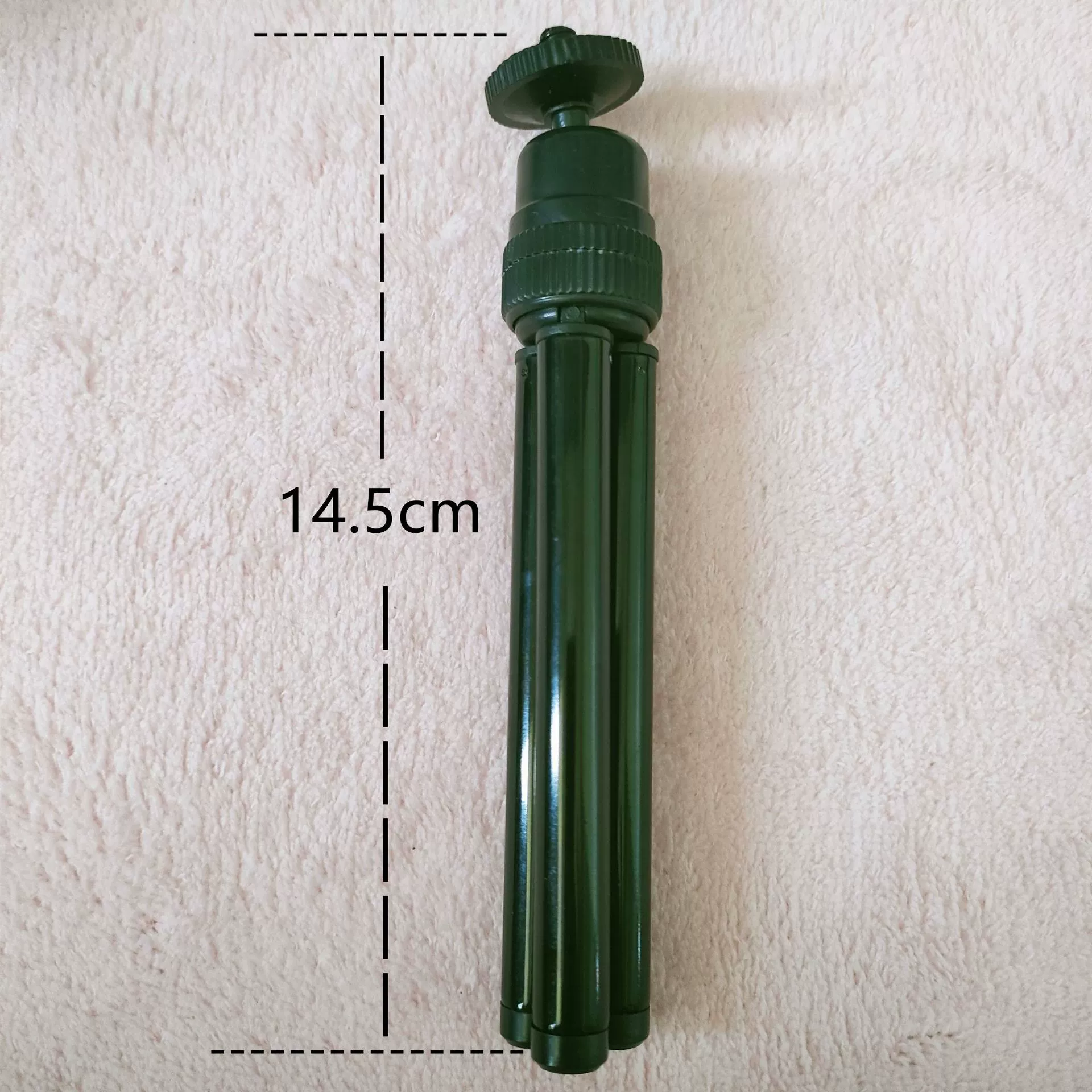 Оптовый Выдвижной Штатив из алюминиевого сплава 2 секции портативная пластиковая головка Мини Ручной штатив для телескопа