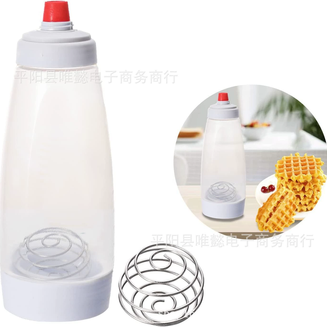 Посуда для виски с ручным приводом бутылка для смешивания дозатор жидкого теста распределительный горшок для перемешивания крема бутылка для смешивания кексов