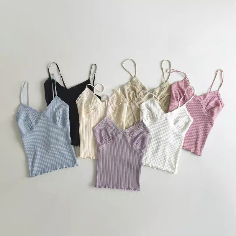 The New 2026 Spring Collection Features a Lace Camisole in the Same Style as Korean Designer the P*An and Actress Zhao Lusi