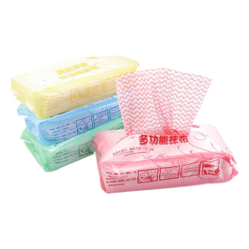 Desmontable desechable no tejido de tela antiadherente aceite paño plato de cocina paño de fregado sobre 70 cajones