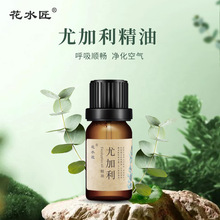 花水匠尤加利精油植物单方精油香薰护肤按摩精油美容院