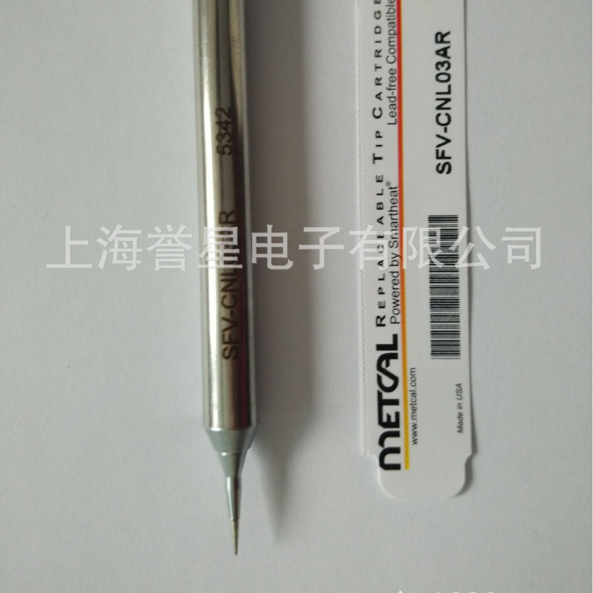 美国METCAL(OKI) 圆锥形焊接烙铁头 SFV-CNL03AR使用PS-HC3手柄