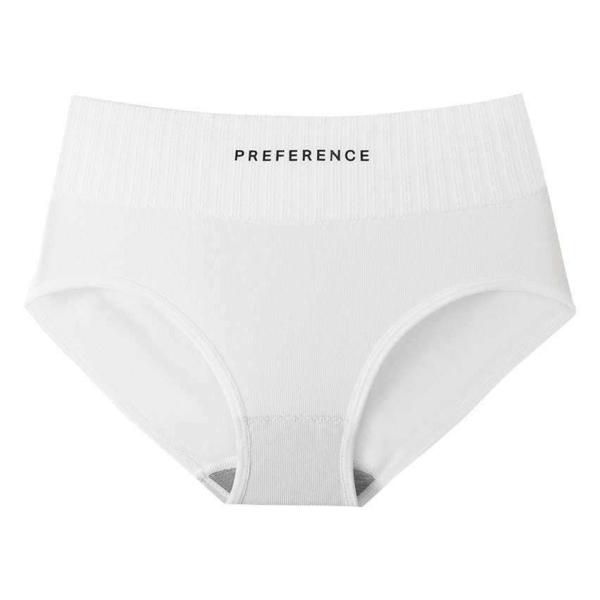 Ropa interior de mujer Verano de cintura media algodón antibacteriano inferior entrepierna triángulo de niña pantalones cortos cabeza sin costuras estilo deportivo ropa interior de niña