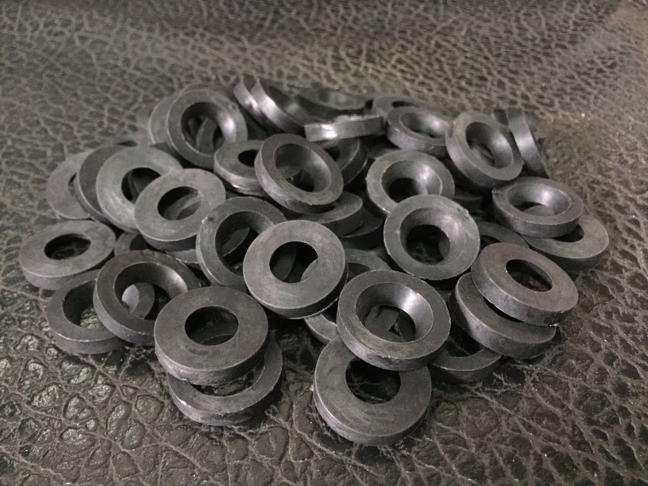 耐油橡胶垫圈密封圈橡胶垫片水龙头平垫片扶手沉头盖黑垫片