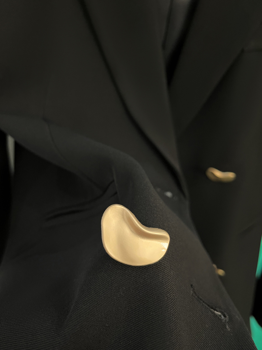 455g Weight Blazer Outerwear Type Long Sleeve Sleeve Length Single Breasted Placket Type Polyester Fabric Type Coat Tops Type 1 Piece Quantity Daily Occasion Turndown Neckline Loose Fit Type Solid Color Pattern Spring, Autumn Season Women's Gender Elegant Style Women's Coat Long Sleeve Blazers Elegant Solid Color 13