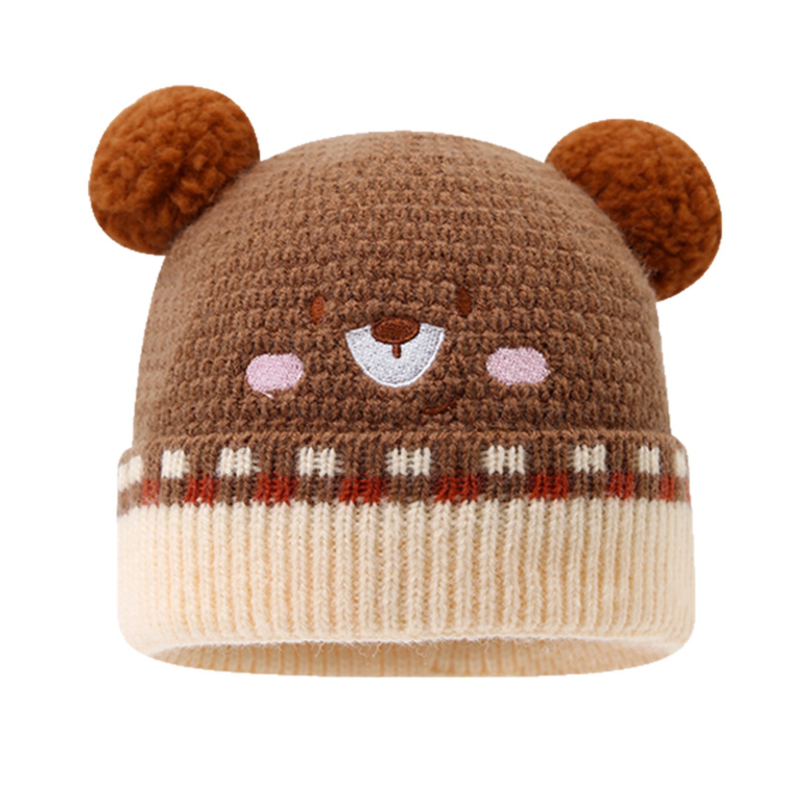 Sombreros para bebés otoño y invierno súper lindos y gruesos niños sombreros de lana de dibujos animados para niños invierno niñas bebés sombreros de punto calientes