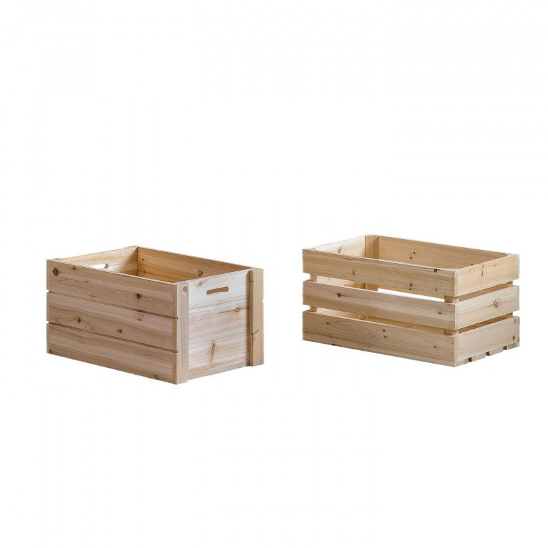 Supermercado montado caja de madera caja de almacenamiento de madera sólida caja de madera de frutas exhibición de productos de madera caja de madera retro
