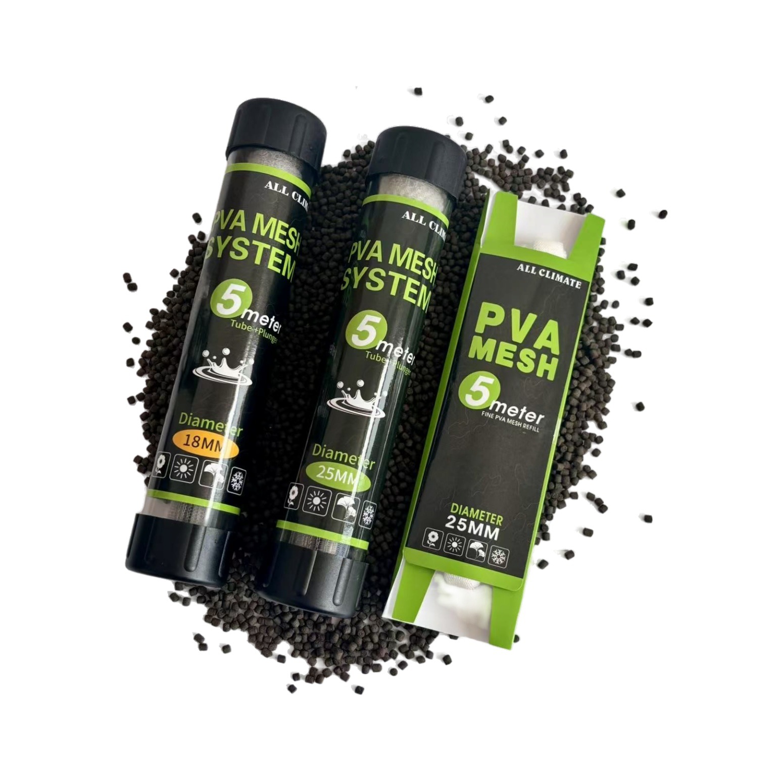 PVA red de pesca soluble en agua red soluble en agua biblioteca de estilo europeo de pesca PVA MESH bolsa soluble en agua bolsa de pesca máquina de pesca