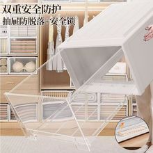 抽屉式衣柜收纳盒衣物收纳柜化妆品收纳箱玩具内衣整理箱大号鞋盒