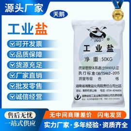 优势供应湖南衡化 天鹅工业盐粉盐 工业精盐 氯化钠120目干燥盐