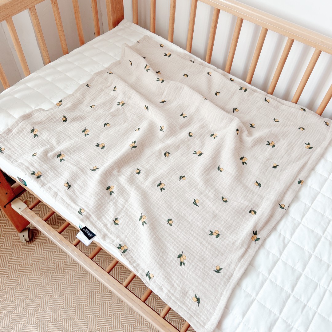 Transfronterizo simple ins bebé Toalla de gasa de cuatro capas Toalla de algodón toalla recién nacido manta de gasa Toalla de baño de tela