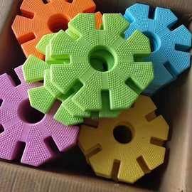 幼儿园超大雪花片户外儿童益智拼装积木大型塑料构造积木室外玩具