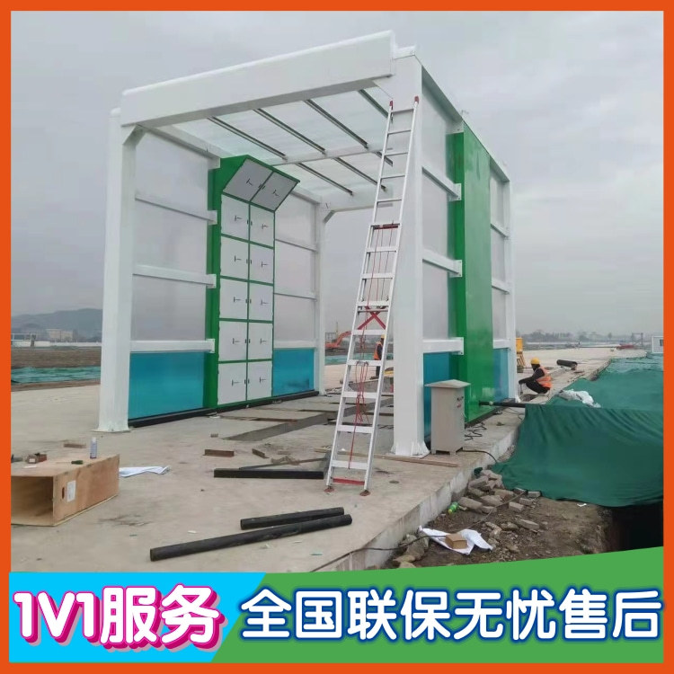 门型洗车机 半挂大货车全自动洗车机设备 煤矿龙门洗车机