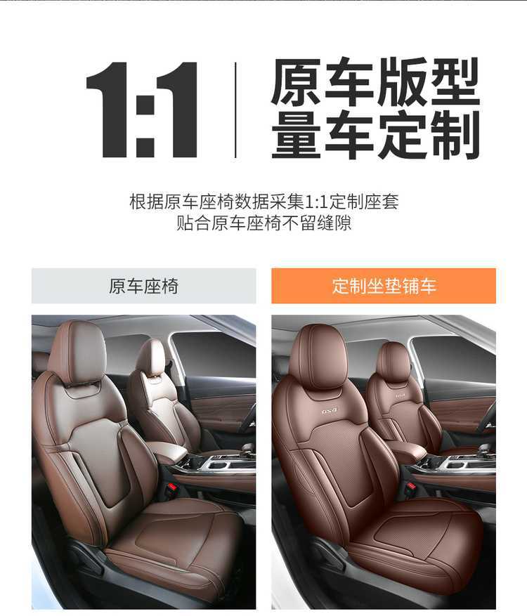 Car seat cover for GAC Trumpchi GS4MAX, universal four seasons
