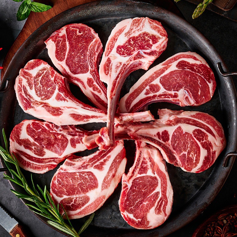 Grain-fed Tomahawk Lamb Chops 100g/bag