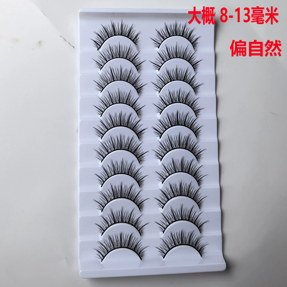 Comics, curly curling dense false eyelashes for eyelashes, European style