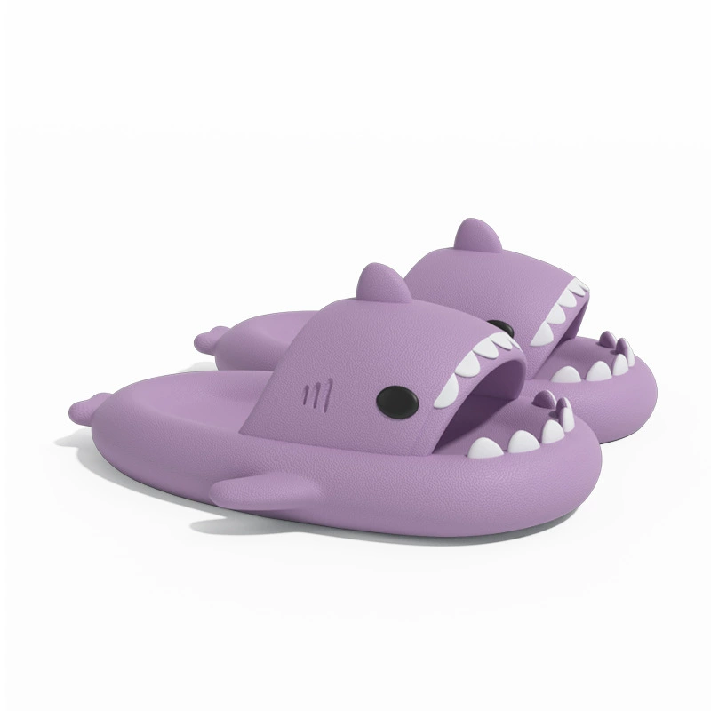 Летние шлепанцы Shark — второе поколение противоскользящей платформы, размеры для детей и взрослых