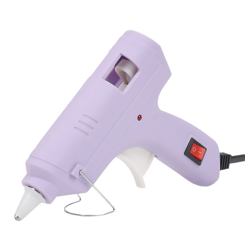 핫멜트 아교 총 7MM20W 가정용 수제 다채로운 핫멜트 접착제 스틱 접착제 잡아 DIY 안티 스몰 드 스피드 핫멜트 건