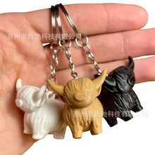 ڬF؛Highland Cow FigurineСţߵţ[耳׿ے