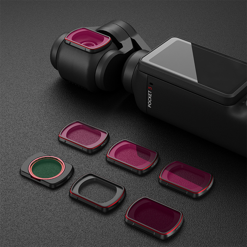 STARTRC DJI Dajiang Pocket3 Filtro de seis piezas CPL/ND8/16/32/64/256/UV/Starlight
