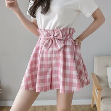 女童短裤夏女孩蝴蝶结裙裤休闲百搭短裙裤薄款中大童运动短裤阔腿