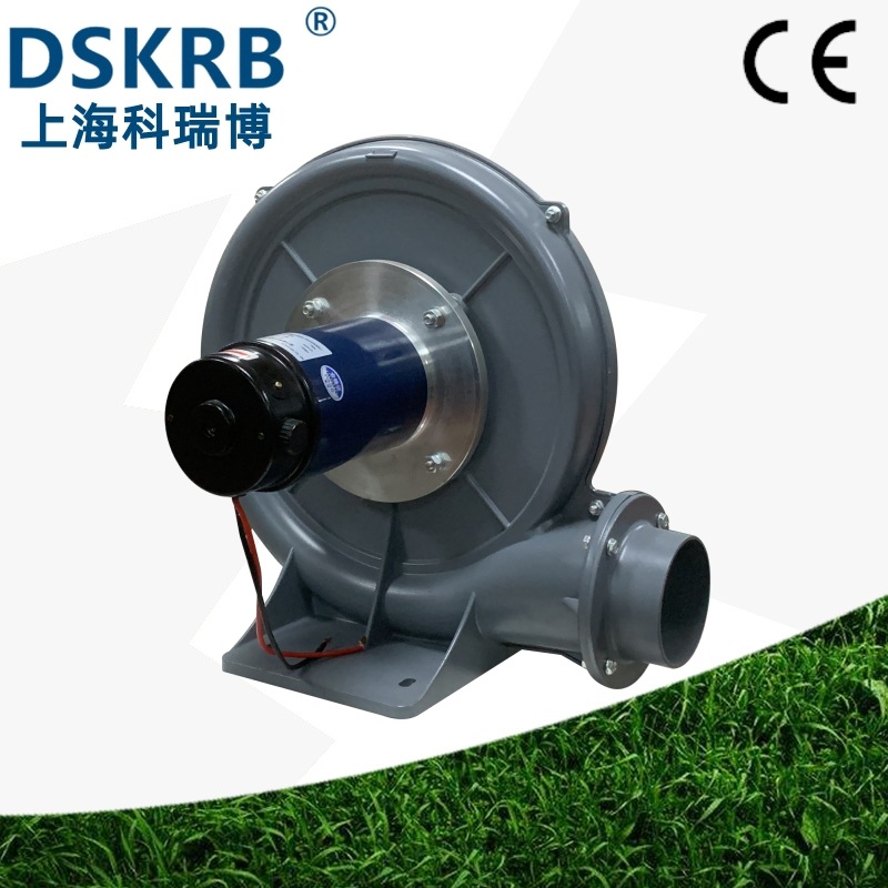 电瓶驱动直流48V750W吹吸两用中压风机移动式吸尘器光伏清扫风机