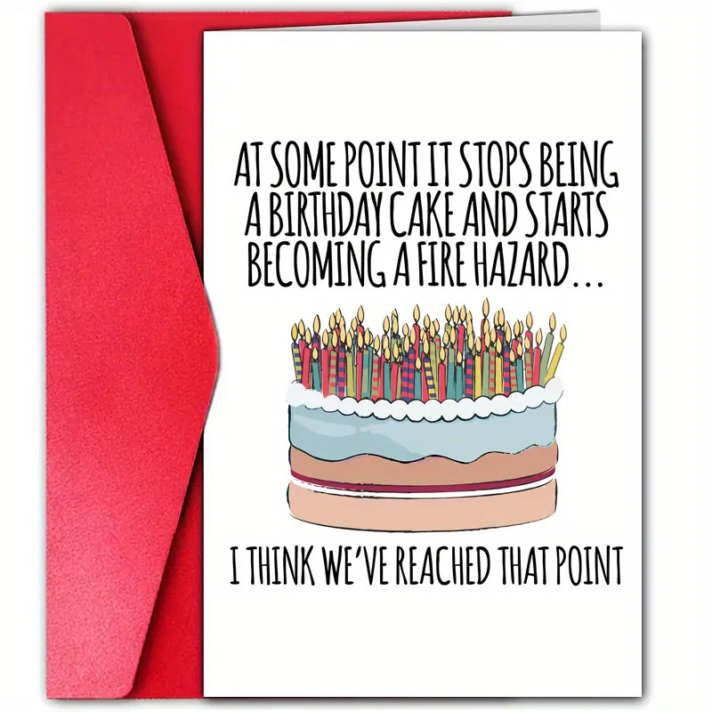 Funny men's women's postcard for friend