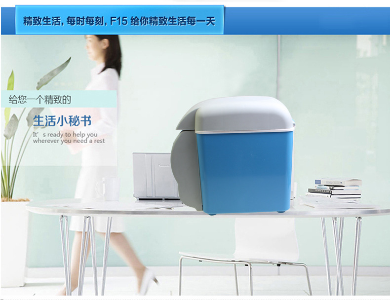 7.5L Car Refrigerator Mini Cooler 7.5L Car Heating and Cooling Box Digital Heating Car Refrigerator Insulated Box