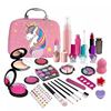 Makeup primer for makeup, toy for princess, lipstick, face blush, organizer bag, set, unicorn