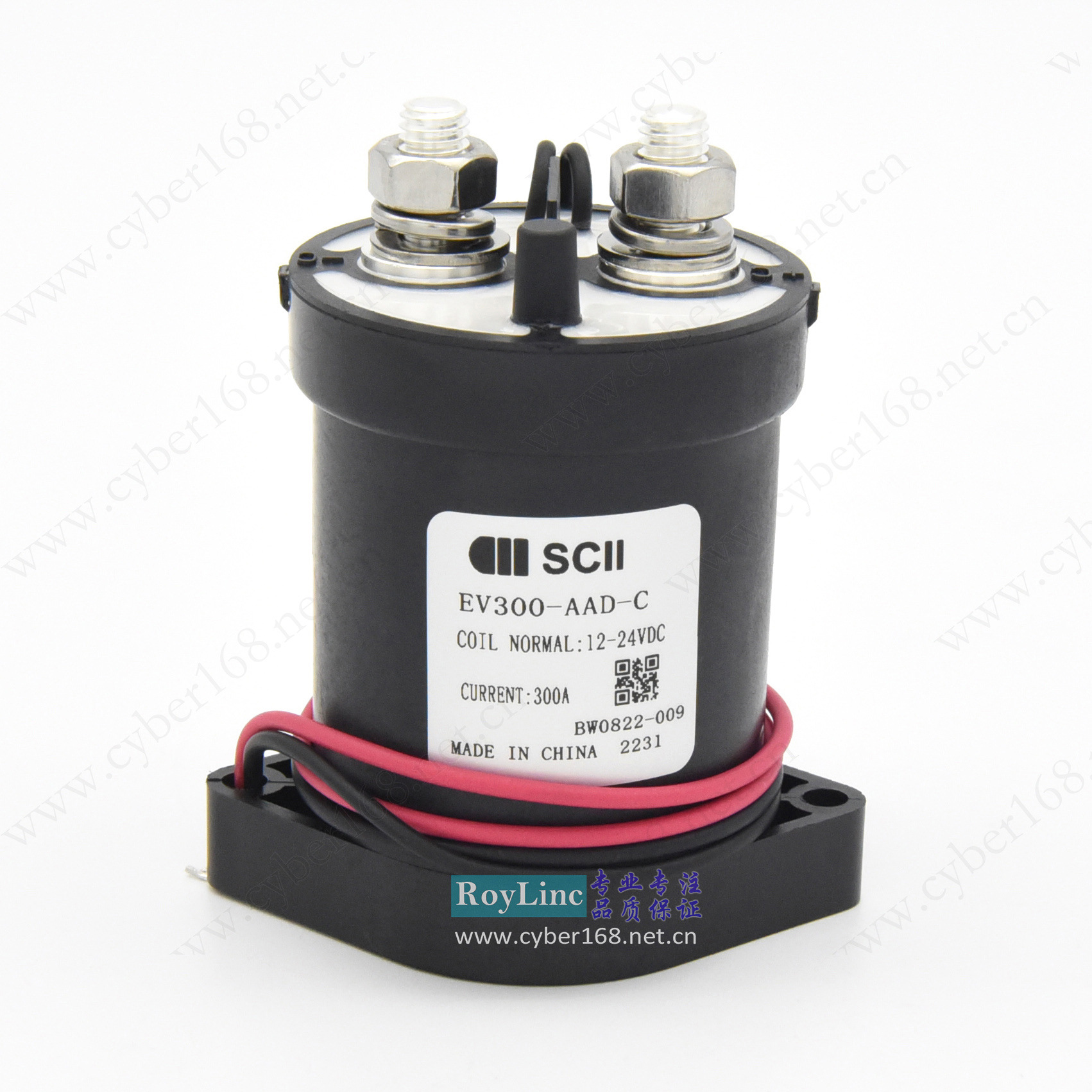 900V 300A EV300-AAD-C线圈9-36VDC充电设备高压直流继电器接触器