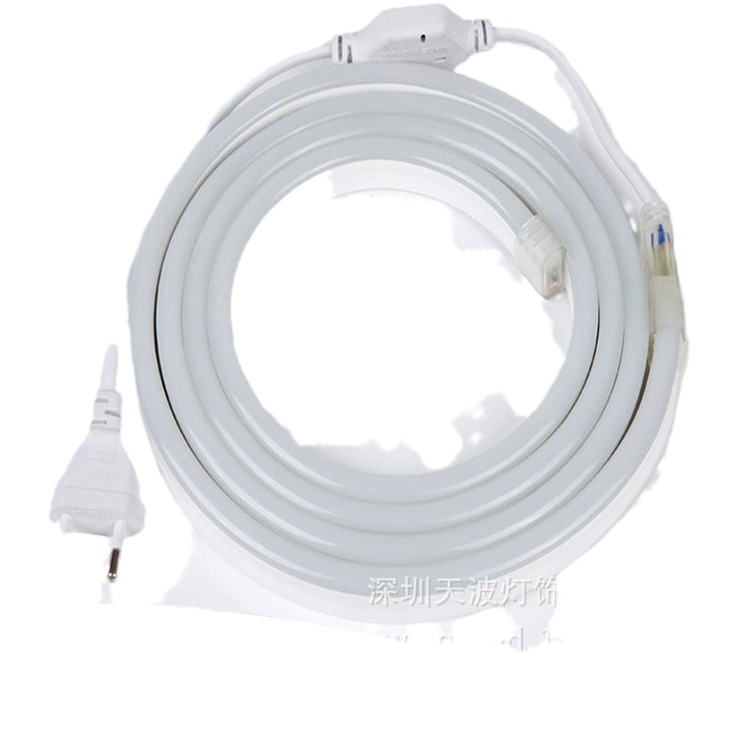 LED 네온 LED 라인 램프 내장 높은 전압 220V 램프 방수 모양 유연한 네온 분위기 램프