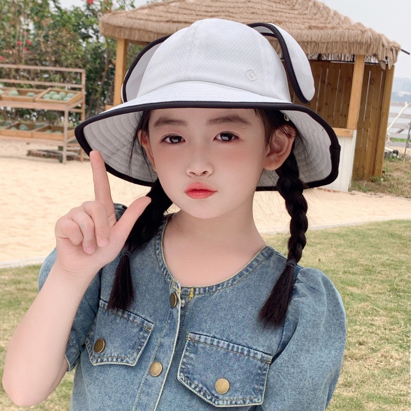 Kids Casual Sun Hat UPF 50+ Children's Girls And Summer UV Protection For Boys, Outdoor Baby Sun Hat_voghion.com