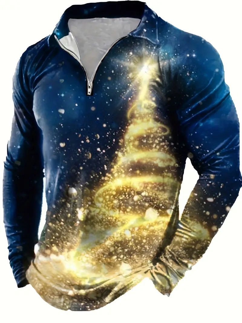 Camisa POLO de manga larga clásica de todo fósforo para hombre otoño nuevo suéter cálido con cremallera MB14