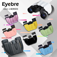 Bán buôn Kính thiên văn 10x22 nhiều màu nhỏ Paul hai ống đôi HD cao cấp di động leo núi buổi hòa nhạc