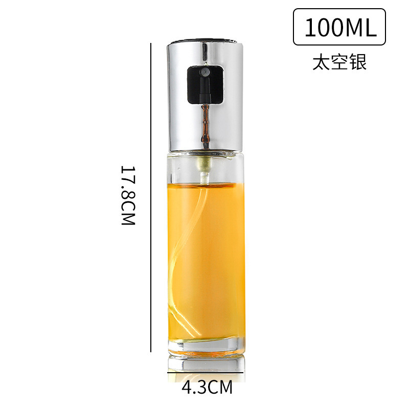 オイルボトルキッチン家庭用空気フライヤーオイルポットオリーブオイル食用油噴霧化オイルポットガラス油スプレーポット|undefined